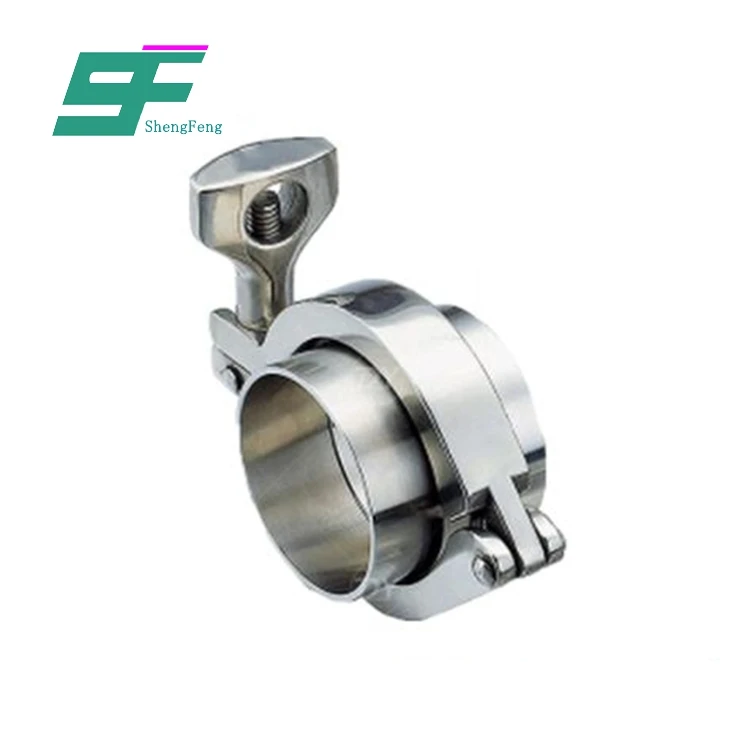 ShengFeng SS304 Sanitary Weld Liner Tri Clamp With Gasket Seal