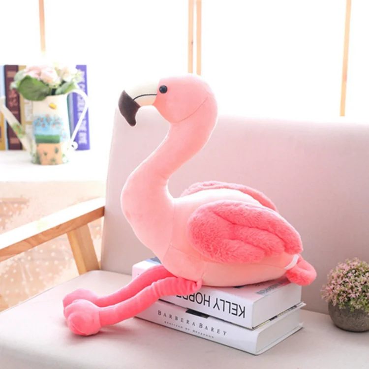 Hot sale custom stuffed plush pink flamingo soft plush toy flamingo for gifts