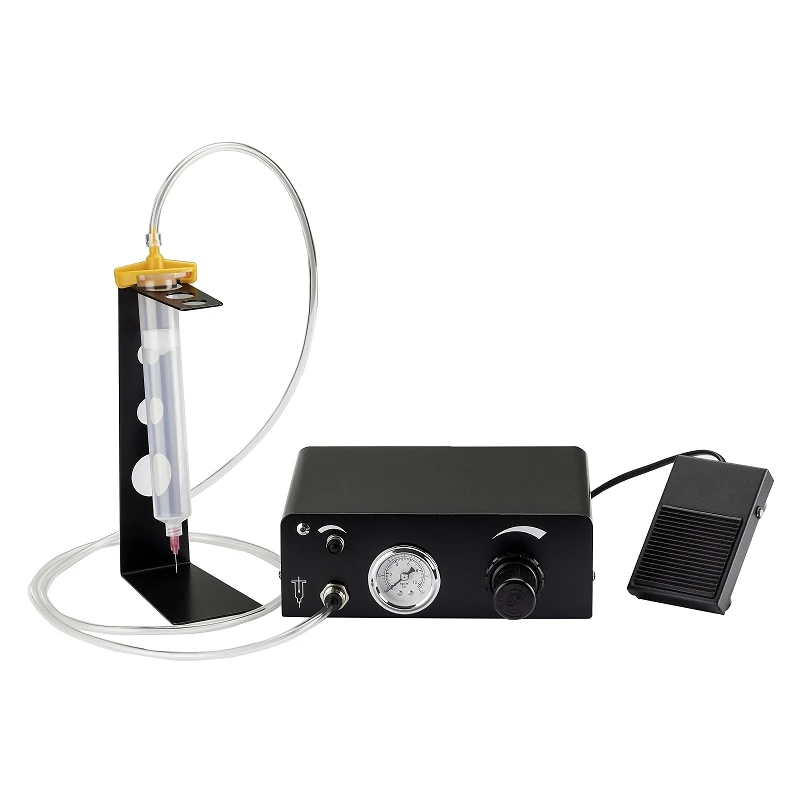 Semi Auto Adhesive Application Systems Glue Injection Machine