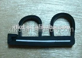 black rubber TPE cold storage door seal strips cold room door gasket