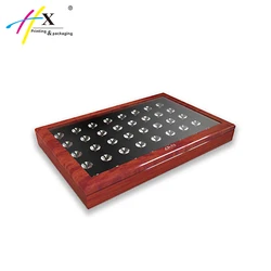 Quality Custom Gemstone Case Wooden Diamond Display Box