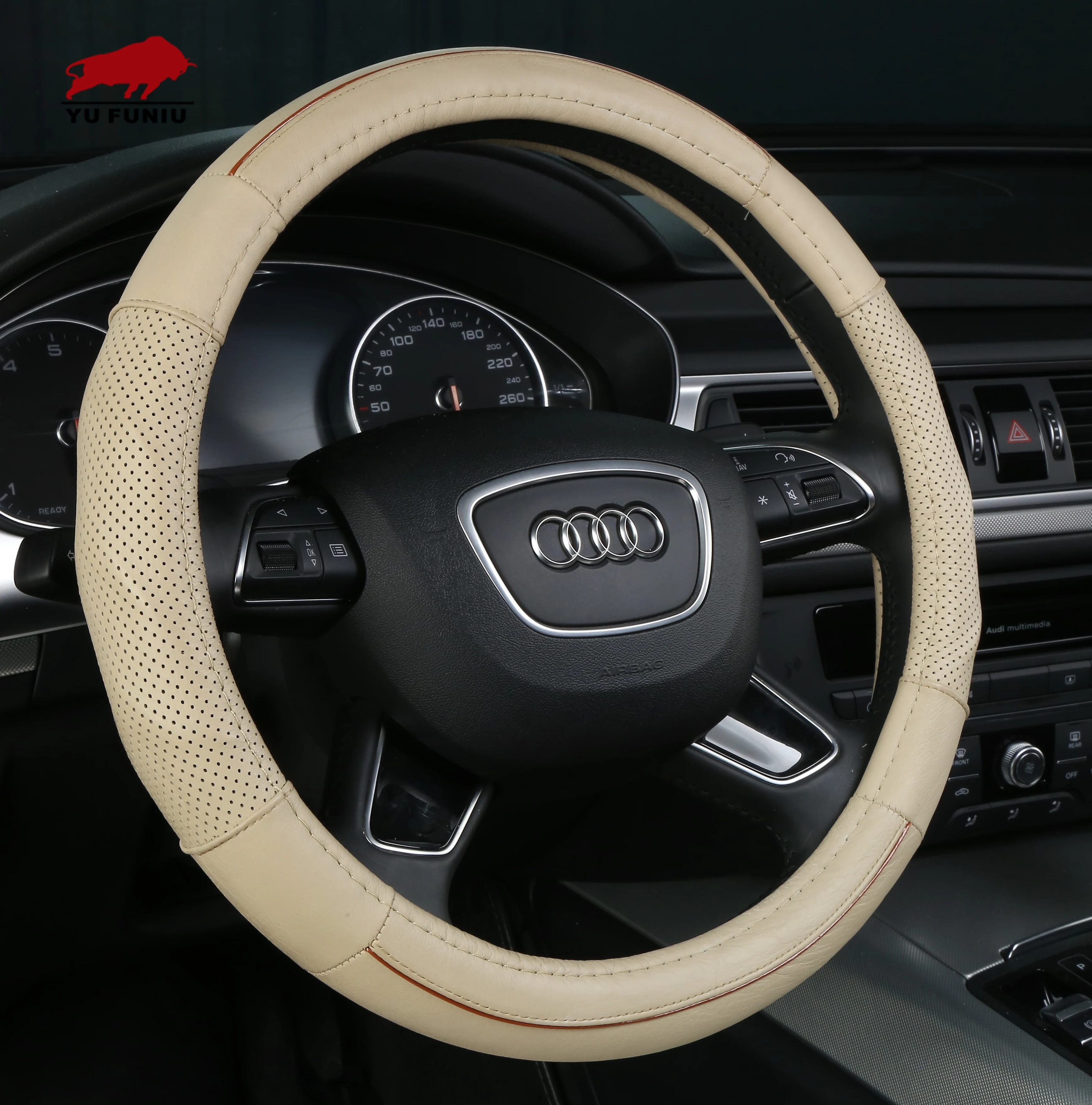 Newest Design Custom steering wheel cover  Car Accessories Interior Decorative