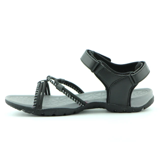 New design webbing upper sport ladies hiking beach sandals