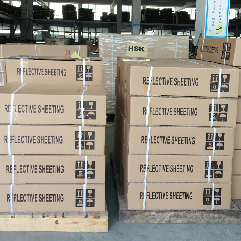 HCLITE Acrylic Vinyl Film High Intensity Prismatic Reflective Sheeting