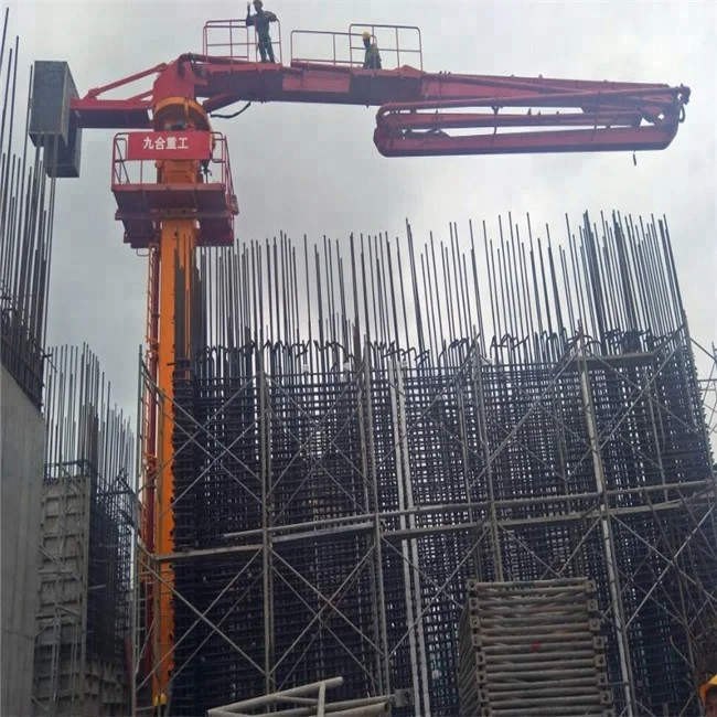 
JIUHE brand 24m/28m/32m/33m/36m Self- Climbing Concrete Placing Boom/Concrete Distributor/Concrete Placer For Sale! 