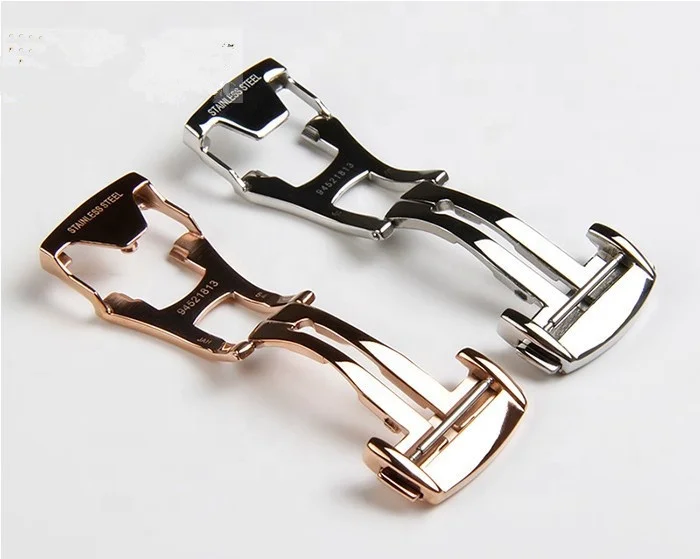 Модный ремешок для наручных часов WAC-18, складная застежка, классические пряжки из нержавеющей стали для часов