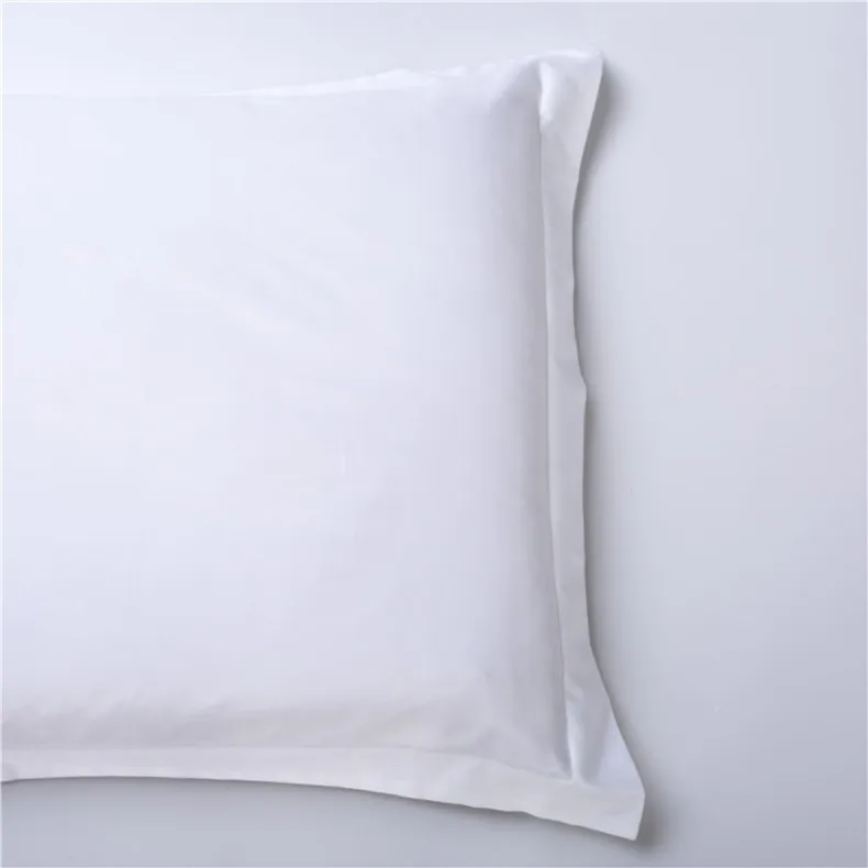JR576 Hotel Single Size 250 TC 100% Cotton White Bed Sheet