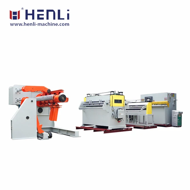 CR HR Sheet Metal Aluminum carbon steel coil cutting line Cut to Length Machine