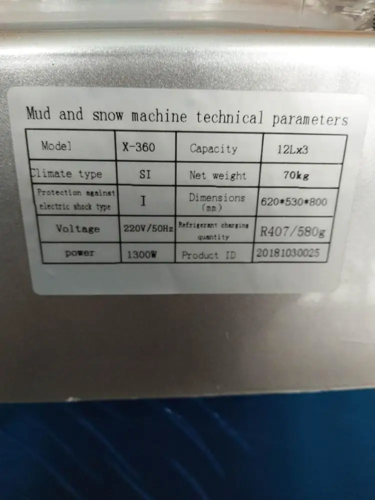 CE Certificate Steel Slush Machine Vending Slush Machine Commercial For Sale