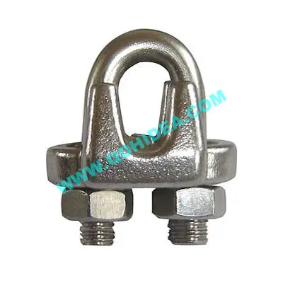 galvanized wire grip DIN 741 wire rope clips