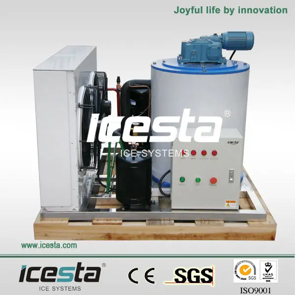 Icesta компактный хлопья с кубиками льда хлопья льда чешуйчатого льда цен производителей ( 2ton / день )