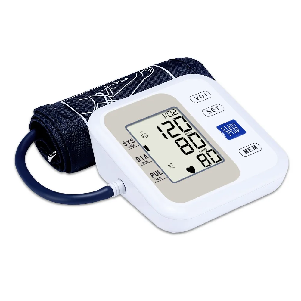 Household medical equipment arm type blood pressure monitor intelligent dynamic digital blood pressure monitor