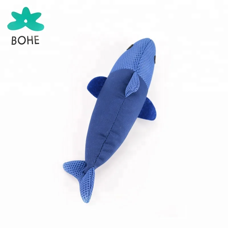 LUVP+K Durable and colorful soft cotton material pet toy cat scratcher plush toy cat toy shark