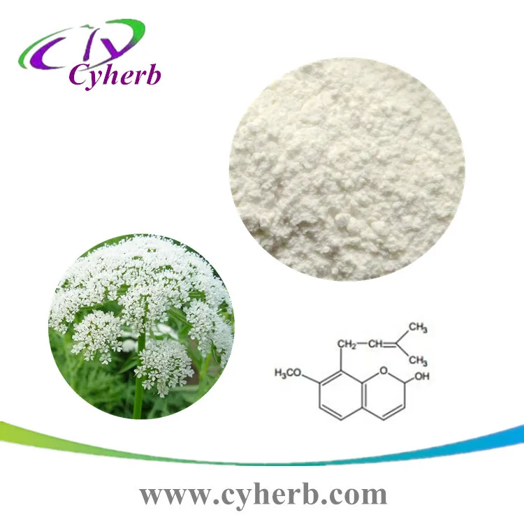 Increase Sperm Secretion Functional Common Cnidium Fruit Extract  484-12-8 Osthole 98%