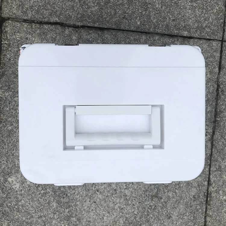 6L plastic cooler box for drug vaccine transportation medicine storage keeping the temperature at 2-8 degree