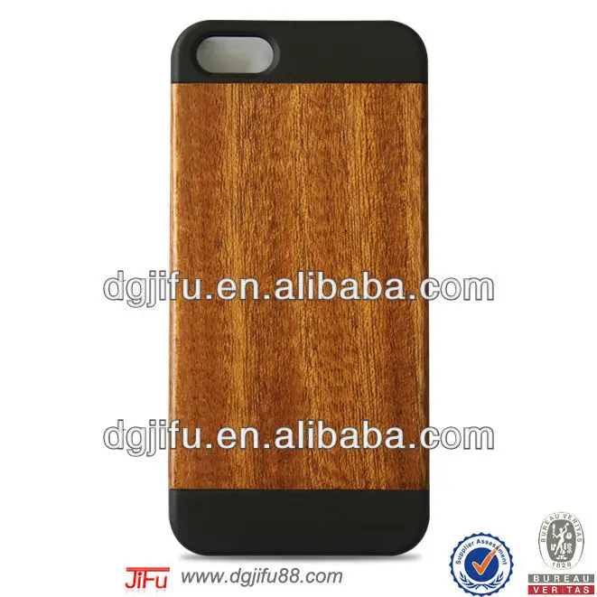 подходит для iphone 5/5s топ вуд пластины жесткого случай мобильного телефона