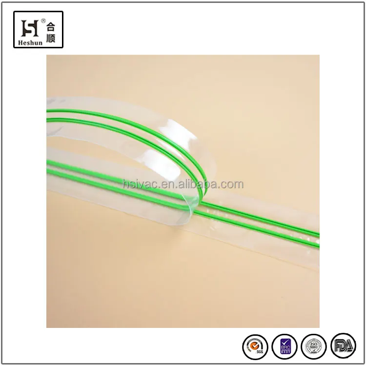 
Guangzhou Waterproof Plastic Resealable Seal YKK Excella Zipper 