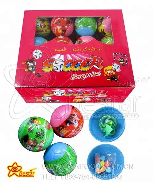 Colorful Sweet Candy in Plastic Interesting Surprise Egg (618612622)