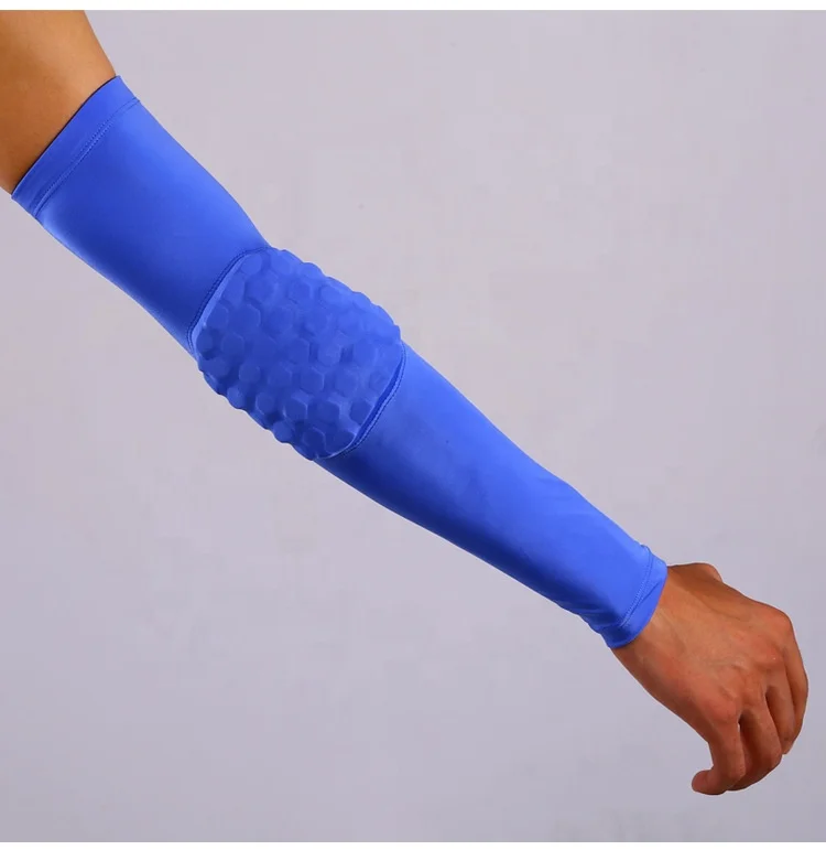 Hot selling  Basketball Armband Extended Sports sleeves Anti-collision Arm Elbow Pads sleeves