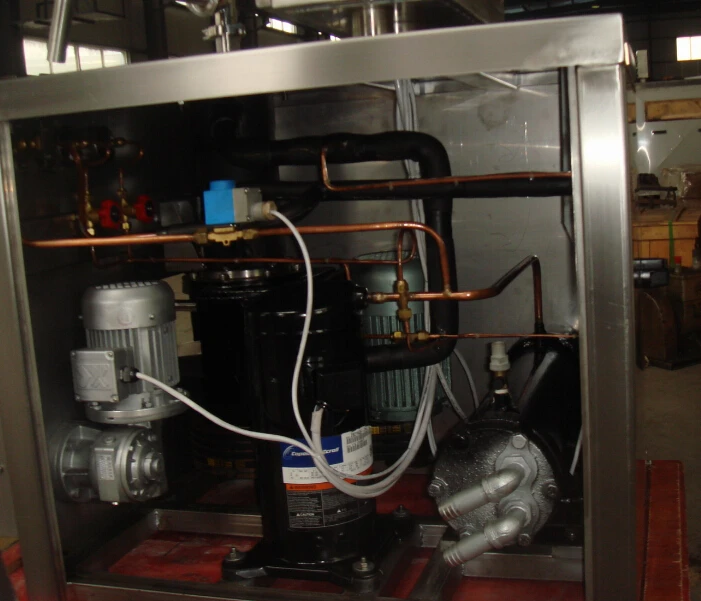 50L/H hard ice cream machine Stainless Steel continuous