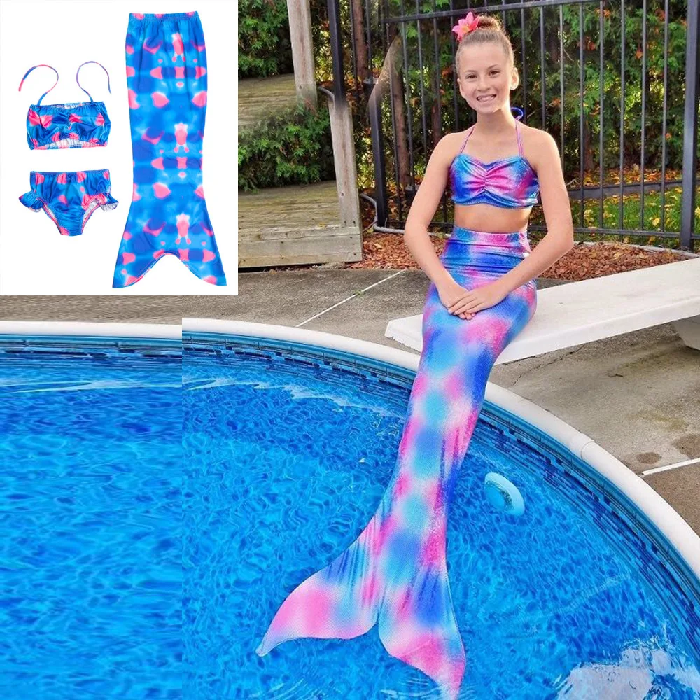 Children Mermaid Tails For Swimming Kids Mermaid Tail