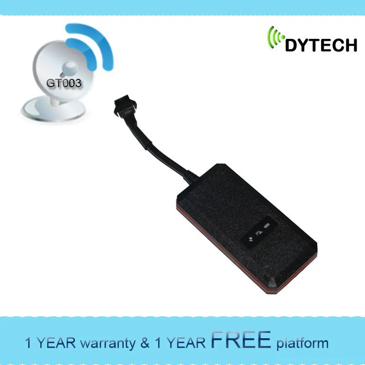 DYEGOO cheap waterproof vehicle GPS tracker car GT003 with IOS Android App free platform