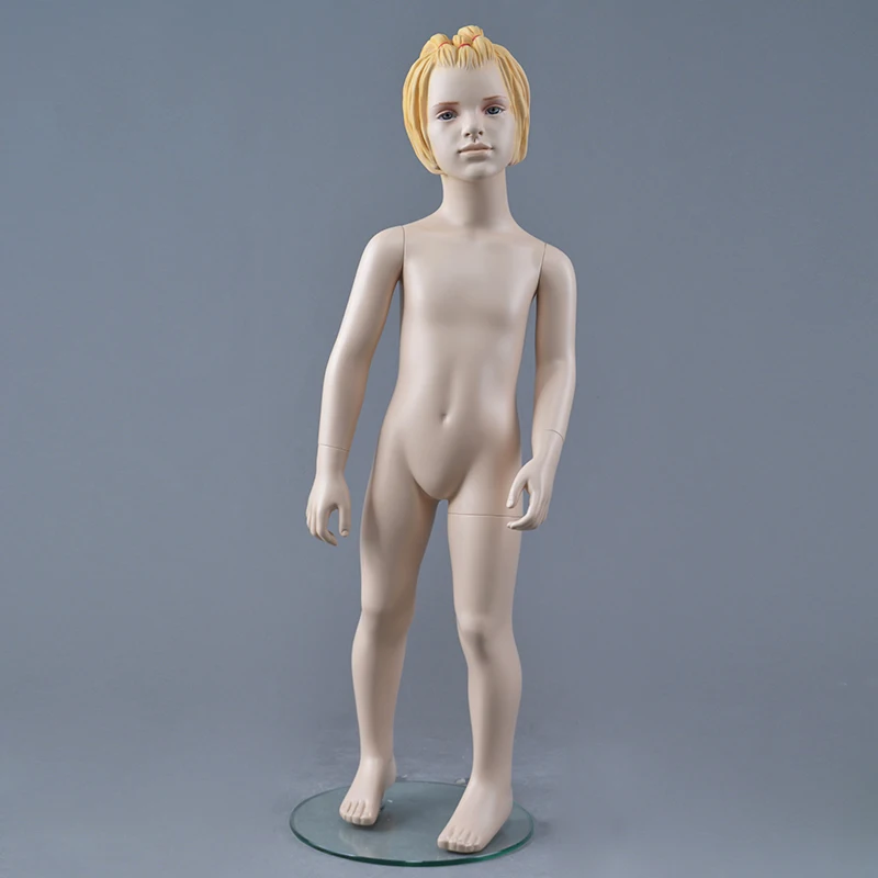 Christmas window display realistic baby girls manikin