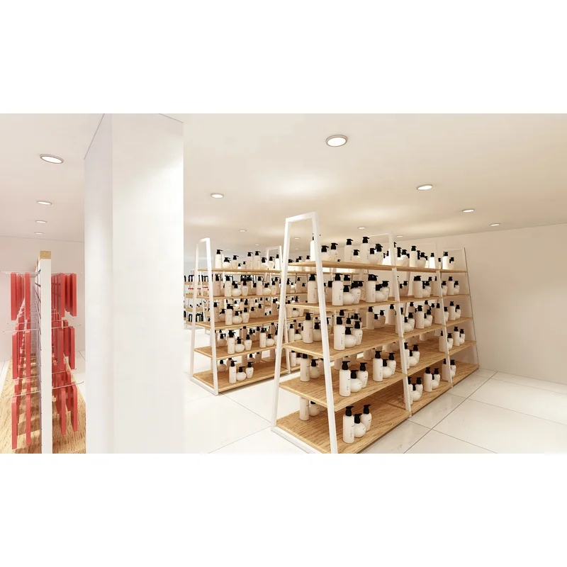 LUX Customized New Miniso Shop Interior Design Grocery Display Furniture