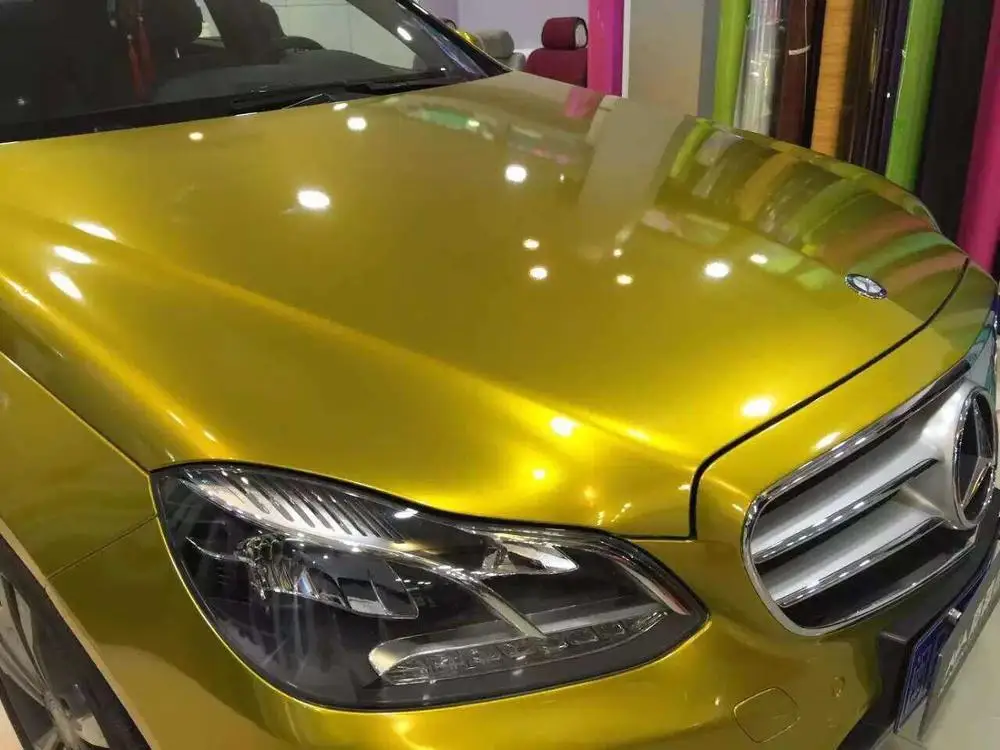 Ondis 1.52*18m Car Decoration PVC Material Purple High Glossy Pearl Candy Body Vinyl Wrap