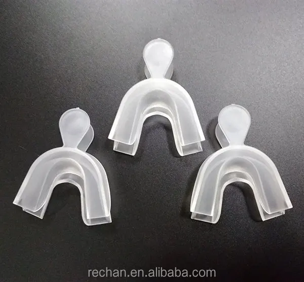 2 Thermo-molding Custom Fitting Teeth Whitening Mouth Trays