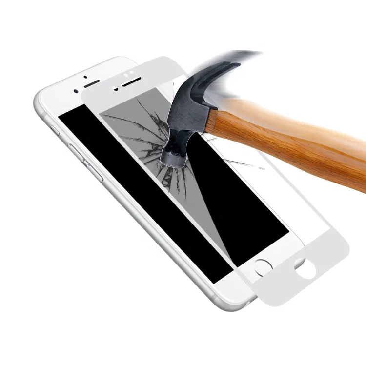 
Silk Print Smart Phone Tempered Glass Protection For iPhone 7/8 