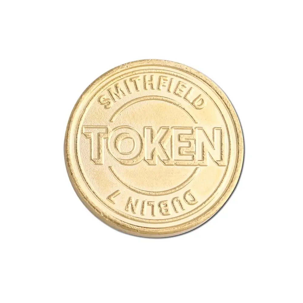 Недорогой игровой жетон медный сплав аркадная