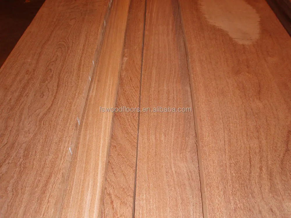 Reddish Brazilian teak hardwood decking boards