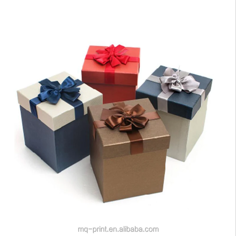 Alibaba China Best Selling paper cardboard 9x9 gift box, folding paper box printing