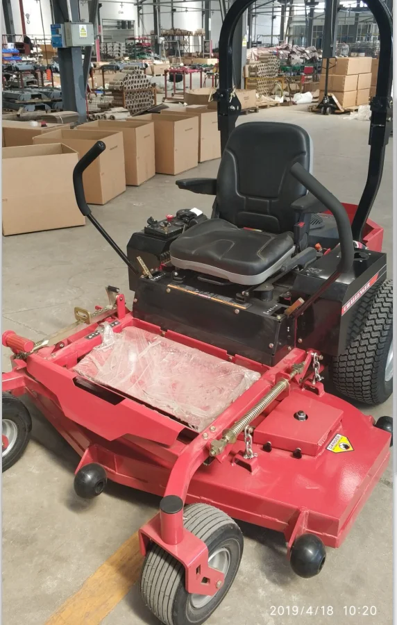 52 inches tractor lawn mower/powerful 23hp electric start lawn mower