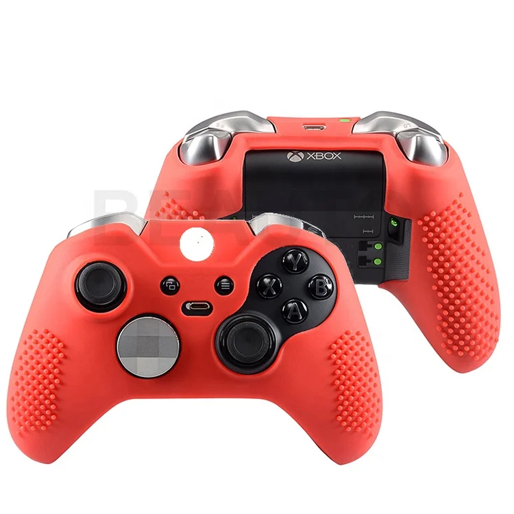 Mix Color With Dot Rubber Silicone Case Cover Skin Gel Grip For Xbox One S X Elite Gamepad Controller