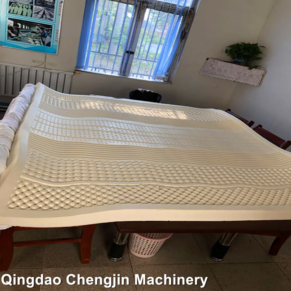 
CCJ-60 PLC Control-Double Dies liquid latex continuous foam machine customized design for latex mattress large amount of glue 