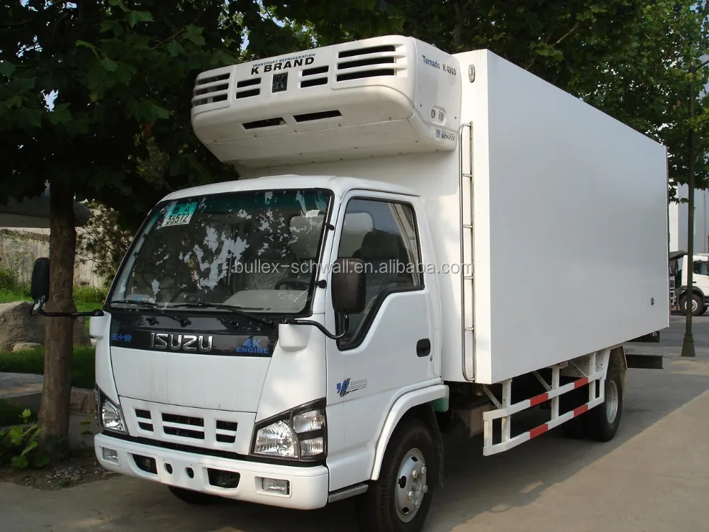 Refrigeration Unit Truck Refrigerator Van Truck For Meat And Fish
