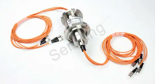 SM/MM mode of 4 channel Fiber Optic rotary joint slip rings / FORJ SNFO