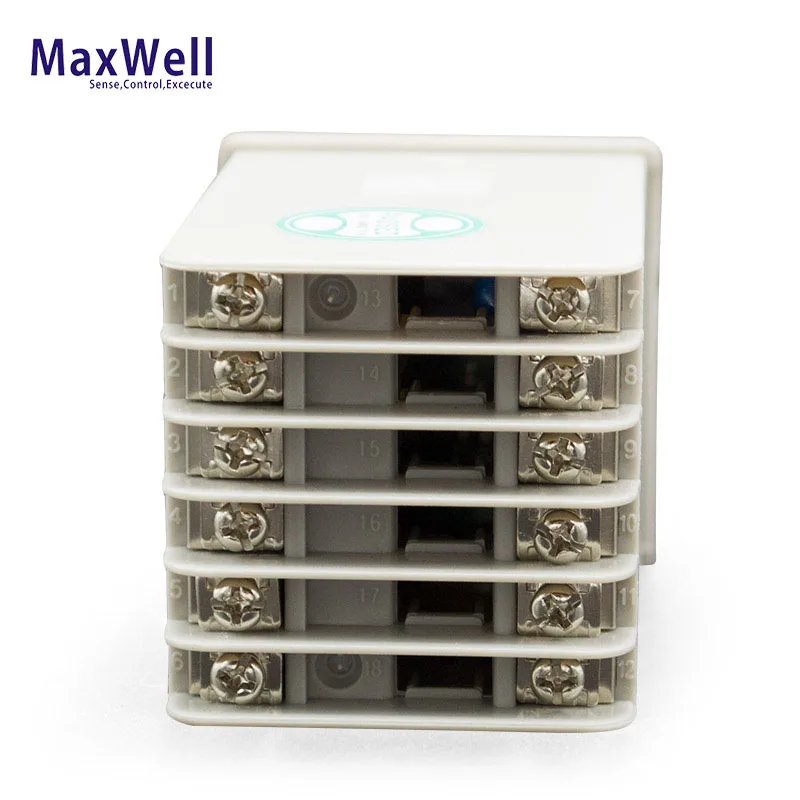 Custom K J Thermocouple Pt100 Input 1/32 Din Pid Controller Maxwell Dual Line 4 Digits LED Display 1 Alarm CE 85~265VAC 0.3%F.S