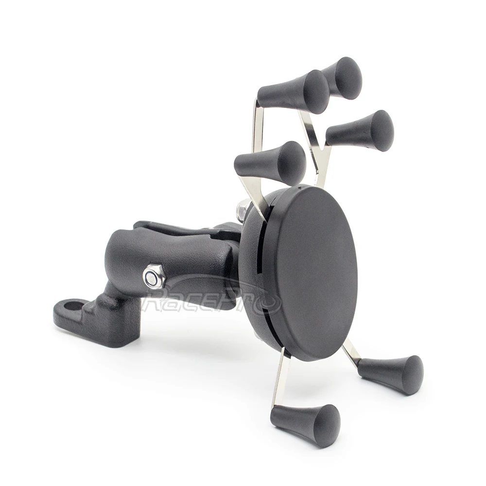 Универсальный велосипедный держатель RACEPRO MTB для мотоцикла 6 футов X-образная опора телефона сотовый телефон GPS подставка Ручка крепления и