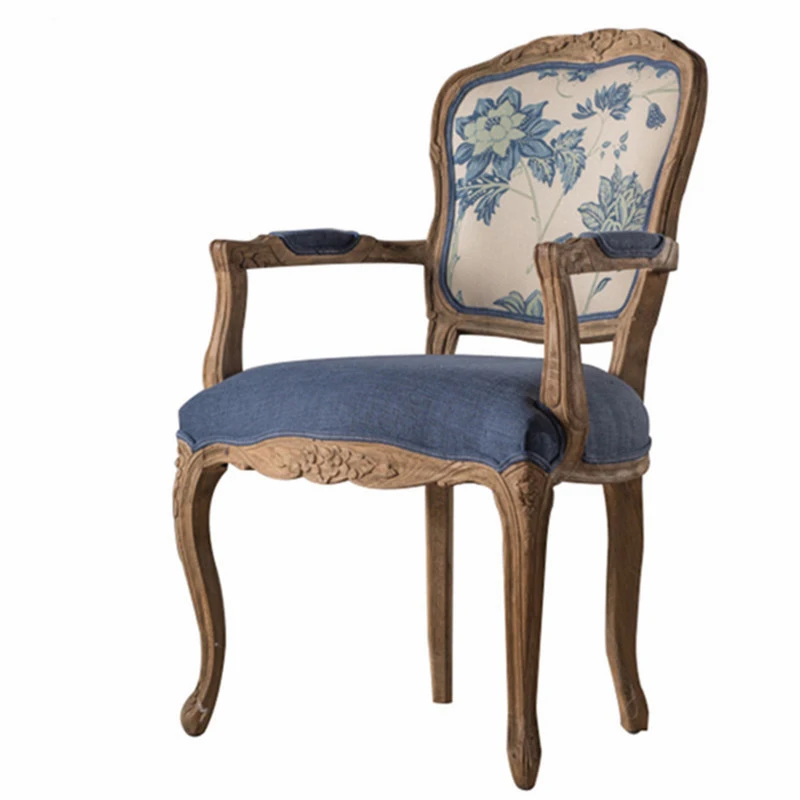 Wooden Top Grade Design Armchair Restaurant Furniture Dining Tables and Chairs for sale