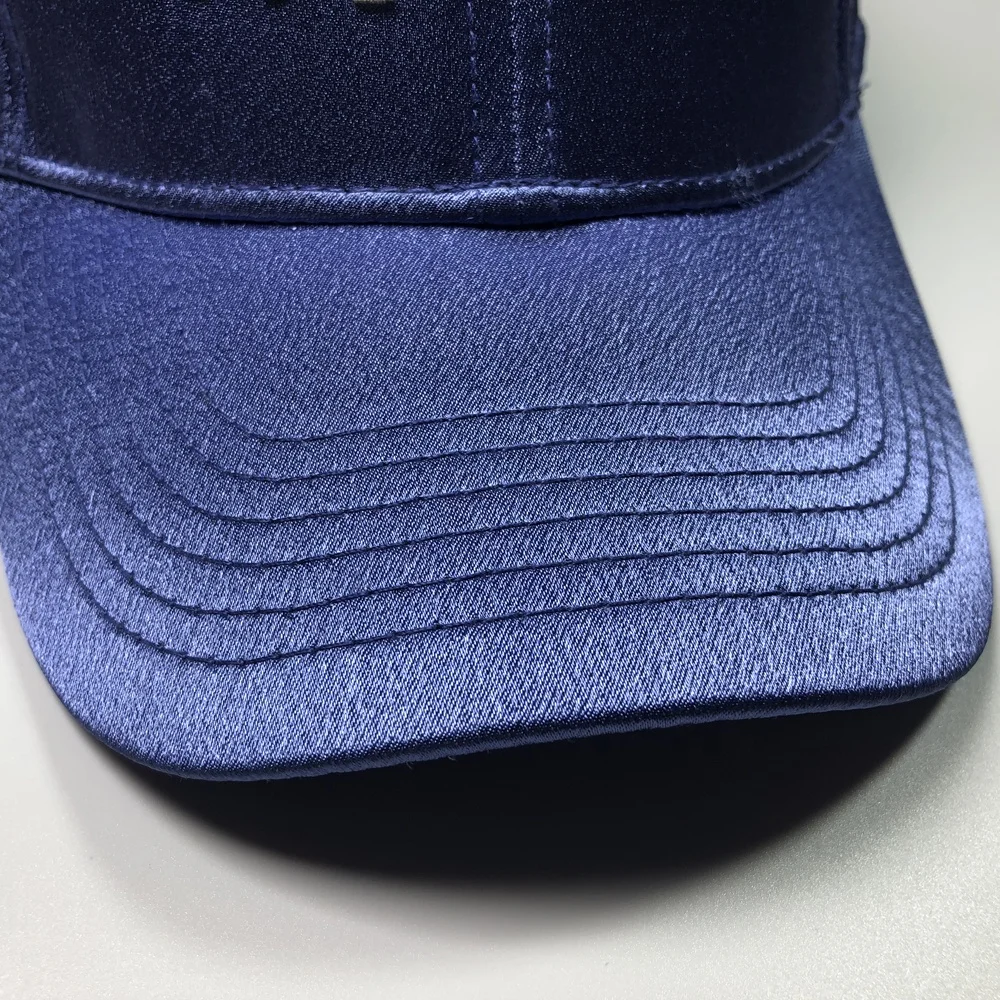 Professional custom satin baseball cap hat embroidered sports caps wholesales