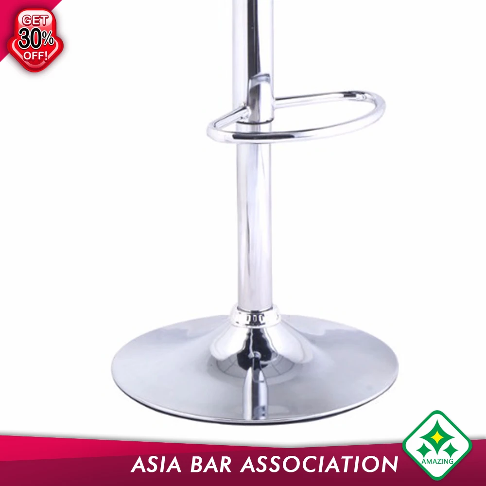 
Environmental Adjustable Bar Stool Chair for Bar Table Best Selling Rose Gold Metal Stool Black Leather Bar Chair 