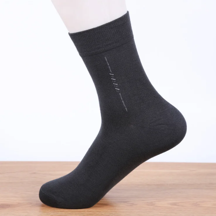 
Custom Bamboo Socks Man Business Work Socks 