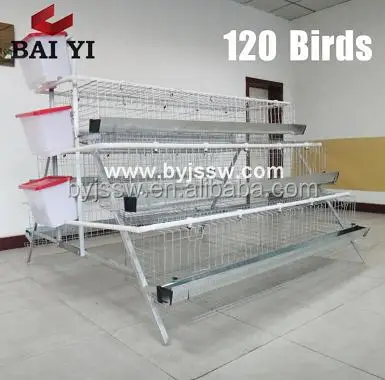 a type battery cage for poultry layers / chicken laying egg cages / bamboo chicken coop