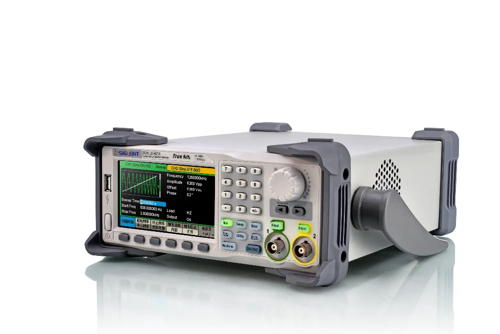 Siglent SDG2122X Arbitrary Waveform Generator, 120MHz DDS function generator