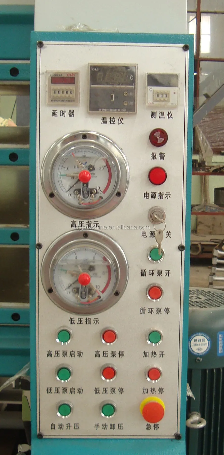 120ton hydraulic hot press machine / heated platen press