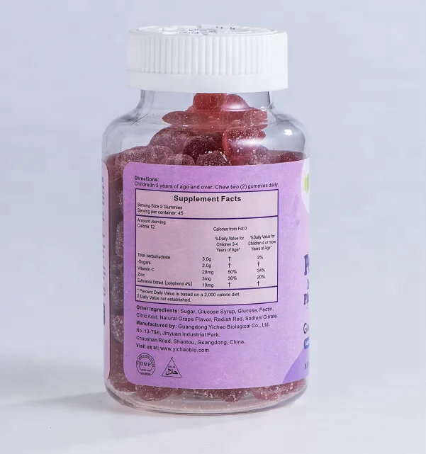 Детский иммунный C plus Zine и эхинацея, пектин, жевательные конфеты