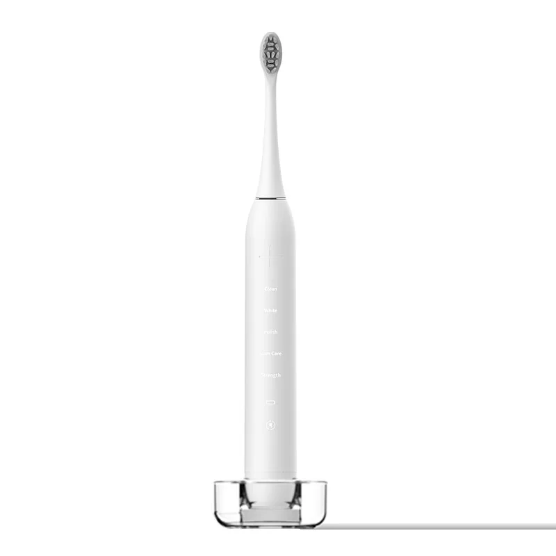 Food Grade Sonic Electric Toothbrush Inductive Charging 5 Modes IPX7 Waterproof Adult Travel